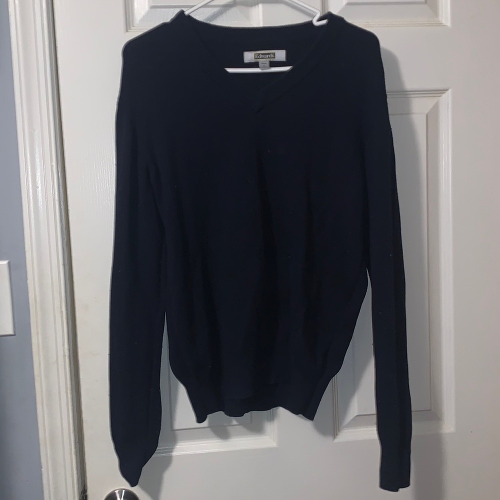 Edwards Unisex Essential V-Neck Acrylic Sweater